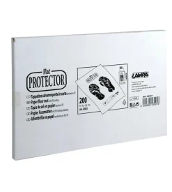 Lampa 200 pezzi protezione moquette per auto in carta, 38x50 cm Sale