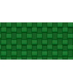 Verdemax 12 pezzi striscia occultazione "privacy" colore verde, 19x205 cm New