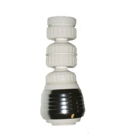 Idro-Bric Aeratori-Aeroflux con doccietta snodo bianco 22/24