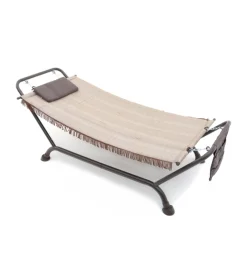 Amaca prendisole "bali" colore beige con struttura in metallo Best