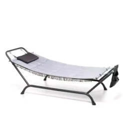 Amaca prendisole "bali" colore antracite con struttura in metallo Clearance