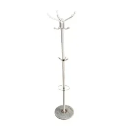 Appendiabiti a 5 rami "cory" in metallo bianco, 43x37x174 cm Online
