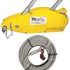 Argano manuale e fune vigor 20 m 1600 kg Best