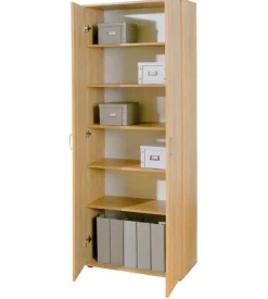 Armadio 2 ante rovere, 70x34x189 cm