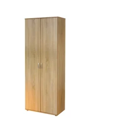 Armadio 2 ante rovere, 70x34x189 cm