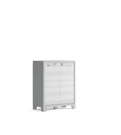 Keter Armadio basso "maximo" in resina grigio chiaro 80x44x100 cm Sale