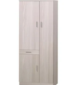 Sarmog Armadio multiuso olmo chiaro 3 ante, 77x34x183 cm Sale
