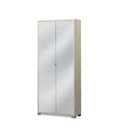Sarmog Armadio olmo con 2 ante a specchio, 83x190x29 cm Outlet