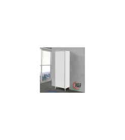Armadio portascope bianco, 60x35x183cm