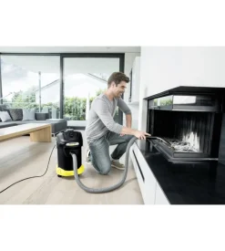 Karcher Aspirapolvere aspiracenere elettrico "ad4 premium" 600 w 17 lt
