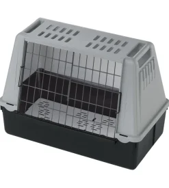 Ferplast Atlas car mini trasportino d'auto per cani 72 x 41 x h 51 cm grigio - . Sale