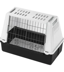 Ferplast Atlas car mini trasportino d'auto per cani 72 x 41 x h 51 cm grigio - . Sale