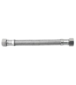 Idro-Bric Attacchi Vari-Attacco flessibile flex normale - 3/8m-3/8f da 30 cm.