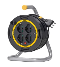 Vimar Avvolgicavo 16a 4 uscite universali 30 metri Hot