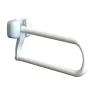 Accessori Bagno-Barra ribaltabile in acciaio laccato, 60 cm