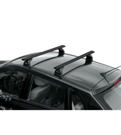 Nordrive Barre portatutto "evos silenzio black" in alluminio m 120 cm - n15080