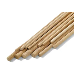 Bastoni tondi lisci in legno duro ø 8 x 1000 mm Best