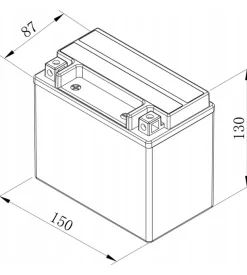 Bosch Batteria moto "fa104" 10ah sx preattivata Hot