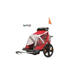 Bellelli carrello passeggino b-travel cabrio colore rosso Outlet