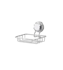 Accessori Bagno-Bestlock porta sapone con fissaggio a ventosa.