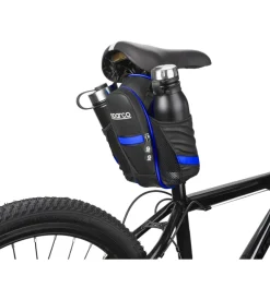 Sparco Borsa da sella per bicicletta in nylon, 26x8,8x7 cm Discount