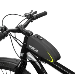 Sparco Borsa da telaio per bici in nylon , 21,5x5,5x8,5 cm Outlet