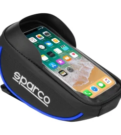Sparco Borsa porta cellulare per bici in microfibra, 19x11x5,5 cm Outlet