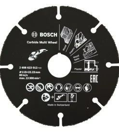 Bosch disco universale 2608623012 in carburo per smerigliatrice, 115 mm Hot
