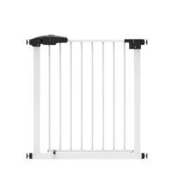 Cancelletto bimbi armonia "clic-clac" bianco in metallo 75x87h cm New