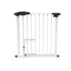 Cancelletto di sicurezza per bambini armonia "bimbi clic-clac" in metallo verniciato bianco con porta 75x78 cm Best