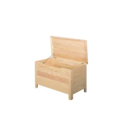 Cassapanca in pino 70x40x48 cm Discount