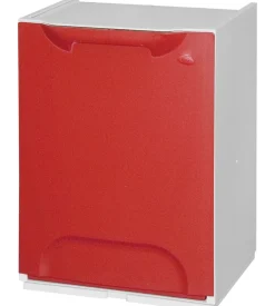 ART PLAST Ordine E Sistemazione-Cassonetto raccolta differenziata colore rosso