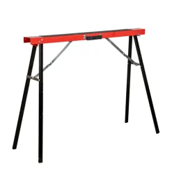 Cavalletti-Cavalletto da lavoro pieghevole easy system con maniglia con portata 125 kg 99,8x39,2xh80 cm
