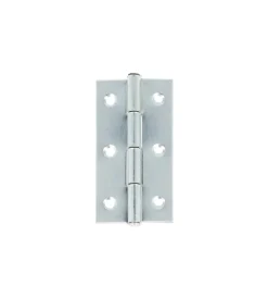 Cerniere con spina fissa ferro zincato 37 x 70 mm. 2 pz. Best