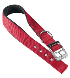 Ferplast Collare in nylon morbido cs630 e imbottito per cane - colorazione rossa. Hot