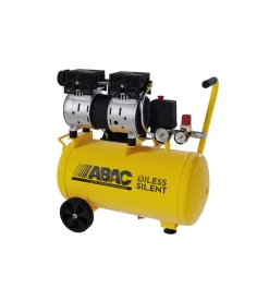 Abac Compressore aria silenziato "pole position" 24 litri 1 hp New