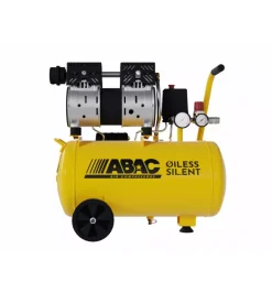 Abac Compressore aria silenziato "pole position" 24 litri 1 hp New