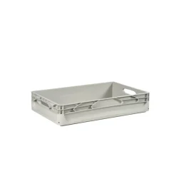 ArtPlast Ordine E Sistemazione-Contenitore modulare impilabile "eurobox" in polipropilene grigio 60x40x12 cm