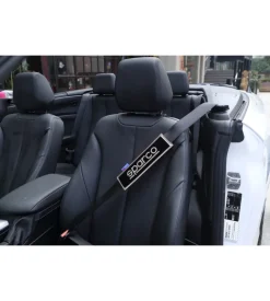 Sparco Coppia di cuscinetti passacintura universali per auto "opc12120001" neri Best