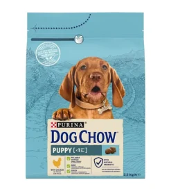 Purina Crocchette per cani "dog chow" cucciolo di tutte le taglie con pollo 2,5 kg Hot