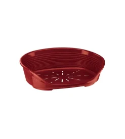Ferplast Cuccia da interno per cani e gatti "siesta deluxe 2" bordeaux, 49x36x17,5 cm - Outlet
