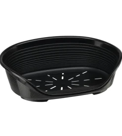 Ferplast Cuccia da interno per cani e gatti "siesta deluxe 12" nero, 111x80,5x33,5 cm -