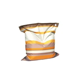 Cuscinone riga gialla armonia 135x135x160 cm Hot