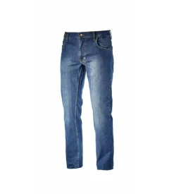 Diadora pantalone jeans da lavoro stone blu, tg m Online