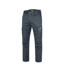 Diadora pantaloni da lavoro staff stretch cargo grigio, tg. m Online