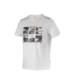 Diadora t-shirt da lavoro manica corta organic bianco, tg xl Outlet