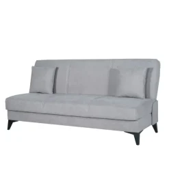 BellaHome Divano 3 posti "abete" grigio 185x78x90 cm Hot
