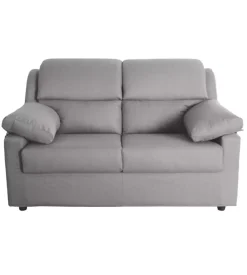 BellaHome Divano 2 posti "firenze" beige tessuto sfoderabile e antimacchia, 150x95x93 cm Outlet