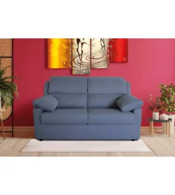 BellaHome Divano 2 posti maxi "firenze" avio tessuto sfoderabile e antimacchia, 170x95x93 cm Sale