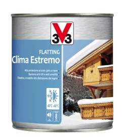 V33 Flatting E Vernici Legno-Flatting clima estremo - incolore - 0,75 litri